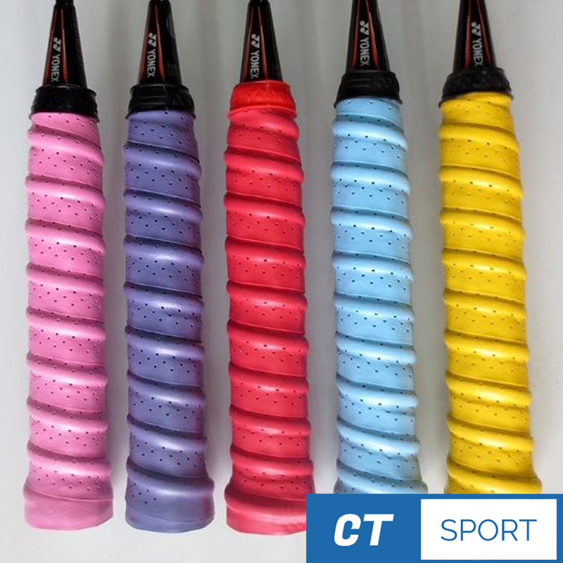 Quấn vợt cầu lông có gân, Quấn vợt cầu lông chống trơn trượt, Chống mồ hôi. Hàng chính hãng Chất Lượng Cao Cấp