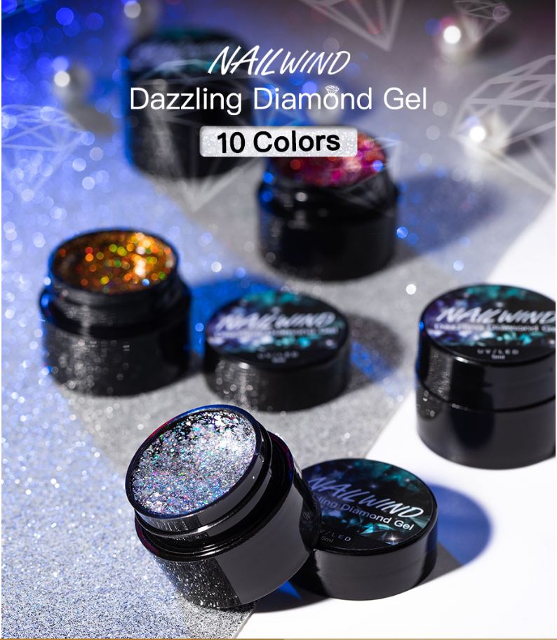 Gel nhũ trang trí móng siêu sáng