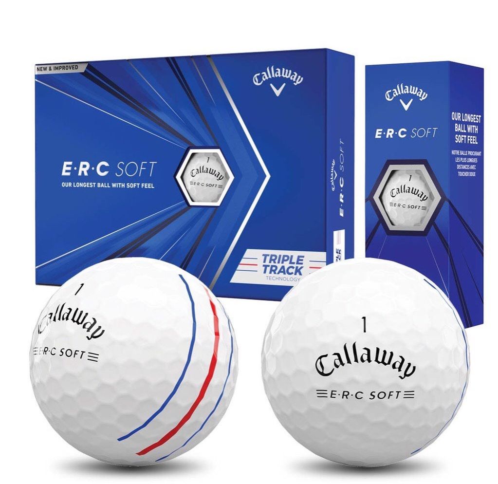 Hộp 12 quả bóng golf callaway erc slf 19 triple track- hàng chính hãng mẫu mới