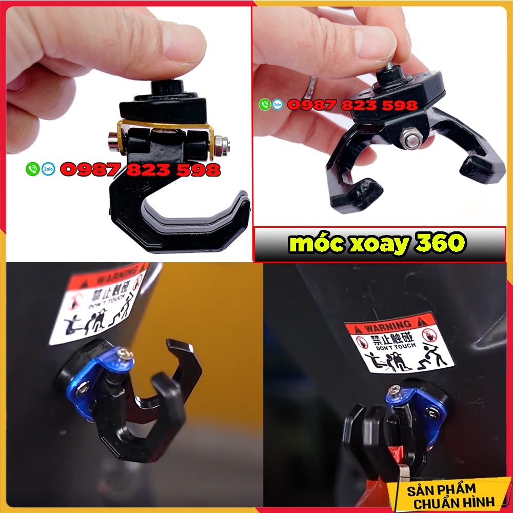 Móc treo đồ xe máy