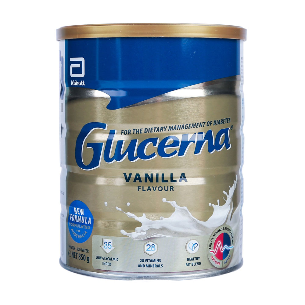 sữa bột abbott glucerna vanilla dành cho người đái tháo đường và tiền đái 3