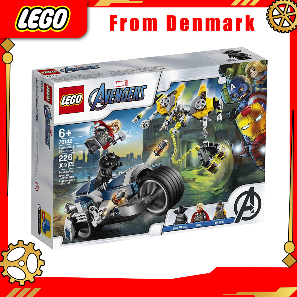 Lịch Sử Giá Lego Marvel Avengers Speeder Bike Attack 76142 Black Panther  And Thor Can Make Superhero Toys, Great Gifts For Kids, New 2020 Guaranteed  Genuine From Denmark Cập Nhật 5/2023 - Beecost