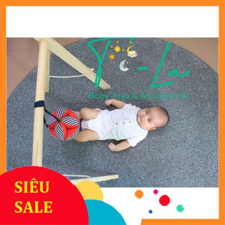 Bóng Montessori luyện chân, luyện phản xạ, tập bò cho bé
