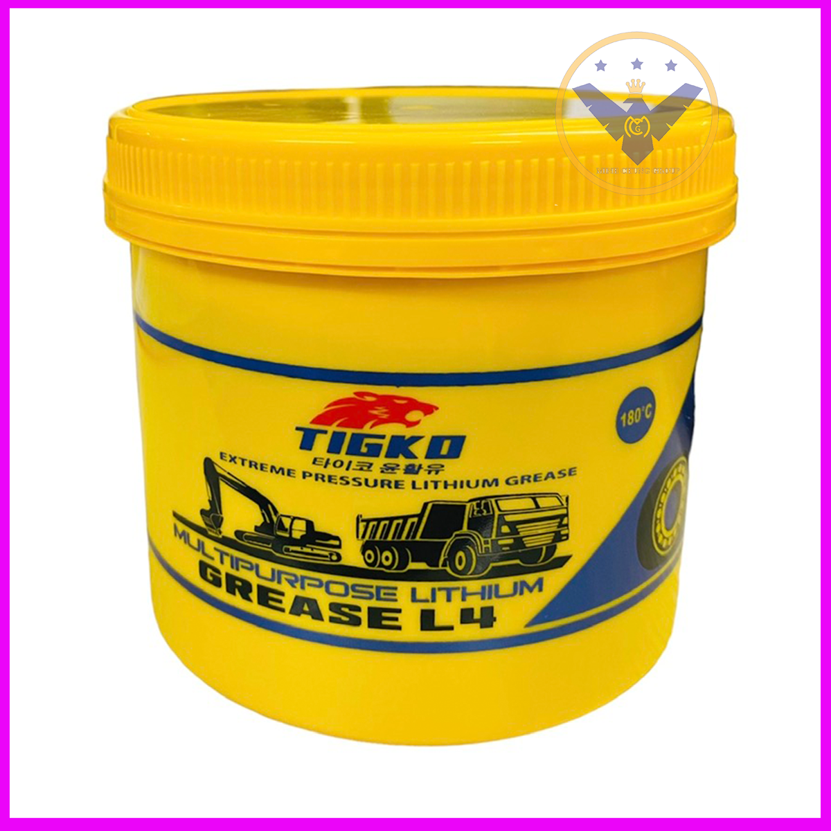 Mỡ bò bôi trơn chịu nhiệt Tigko Multipurpose Lithium Grease L4 - 500g