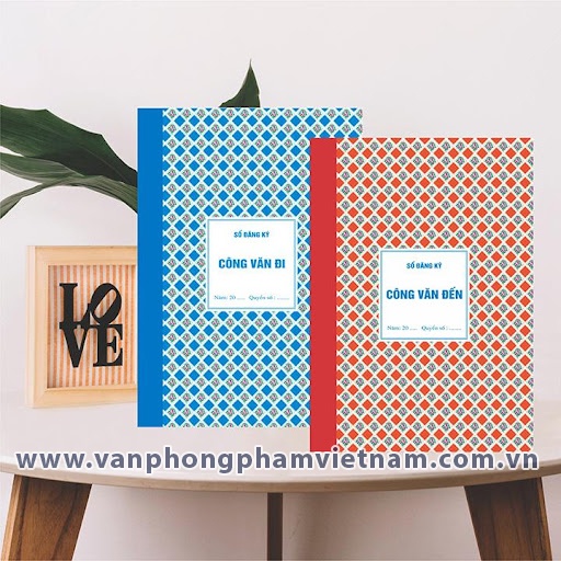 Sổ công văn đi – đến dày-mỏng