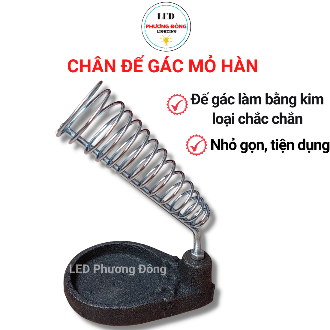 Đế gác Mỏ hàn lò xo chân đế mỏ hàn