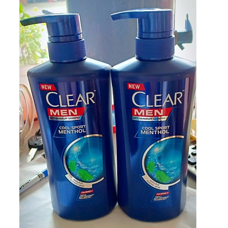 Dầu gội clear bạc hà 480ml clear men 450ml