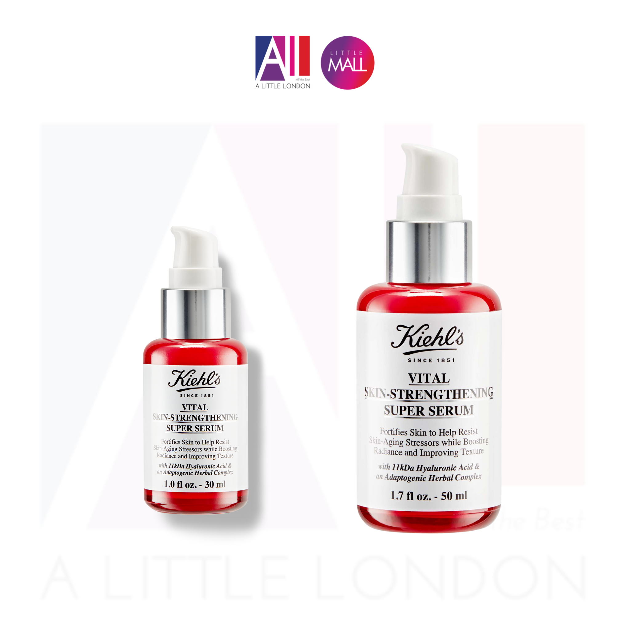 Tinh chất Kiehls Vital Skin Strengthening Super Serum - 50ml (Bill Anh)