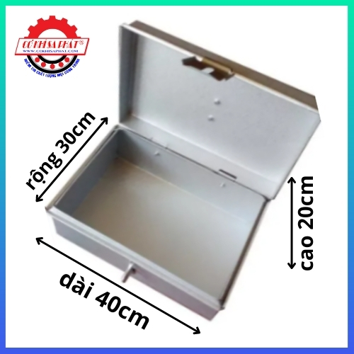 Thùng tôn, rương tôn đựng đồ, quần áo, đồ dùng gia đình, có khóa