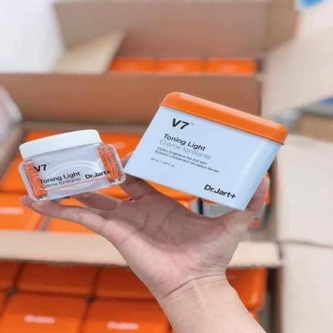 Kem Dưỡng Trắng Da Cao Cấp V7 Toning Light Dr.Jart+ (50ml) Dưỡng Da Chuyên Sâu Tái Tạo Phục Hồi Làn Da