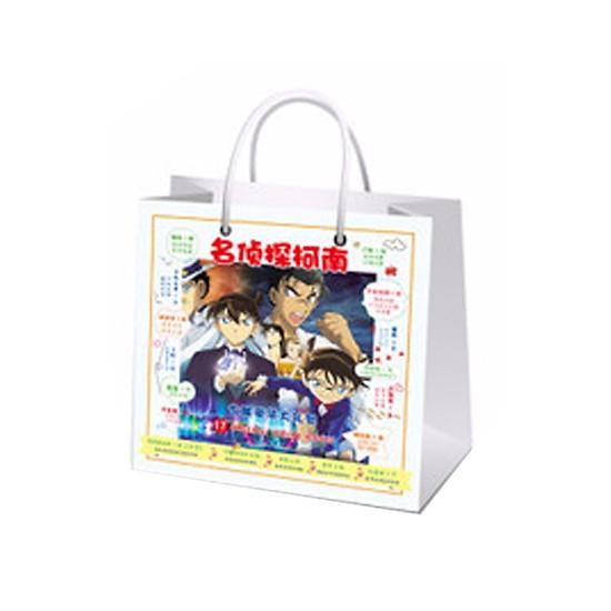 Túi quà Conan detective thám tử 17 món có poster postcard bookmark banner huy hiệu thiếp ảnh dán album ảnh