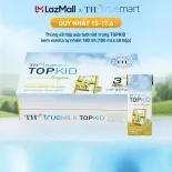 Thùng 48 hộp sữa tươi tiệt trùng TOPKID kem vanilla tự nhiên TH true MILK 180ml