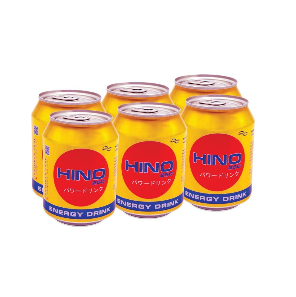 Combo 6 Nước tăng lực HINO 250ml ( 6x250ml)