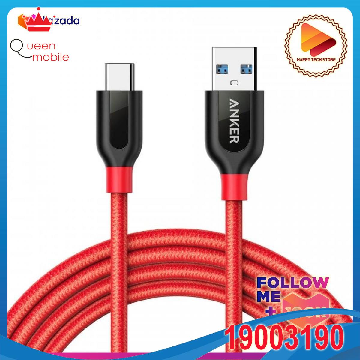 Cáp anker powerline+ usb 3.0 ra usb-c - 1.8m - a8169