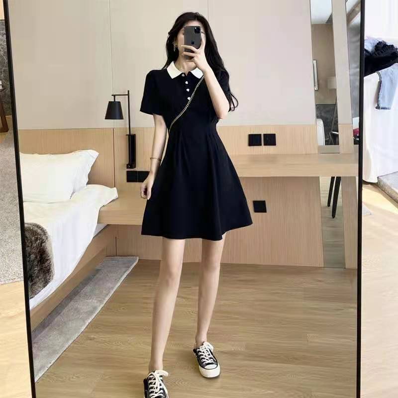 Đầm Váy Nữ Váy polo body tay ngắn xinh yêu, đầm polo cổ bẻ đi dự tiệc |  Lazada.vn