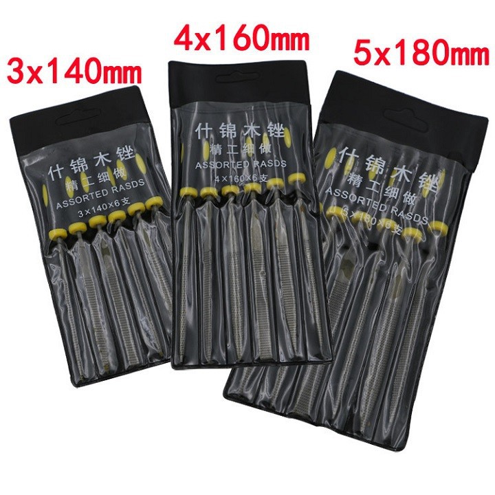 Bộ dũa gỗ 6 cây tiện dụng - cbs428