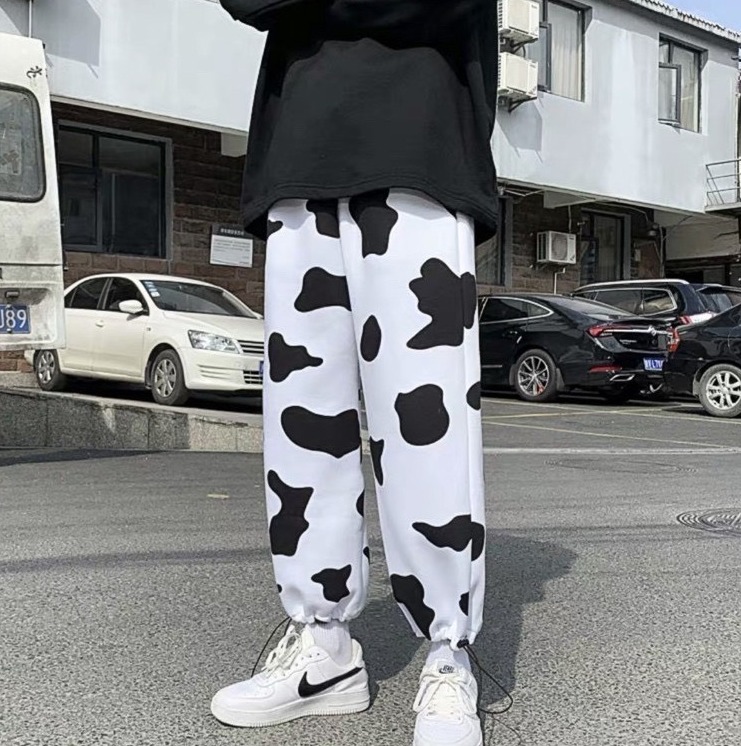 SIÊU PHẨM Quần Jogger Chất Nỉ Da Cá Bò Sữa Bo Gấu Nam Nữ Trắng Unisex X322