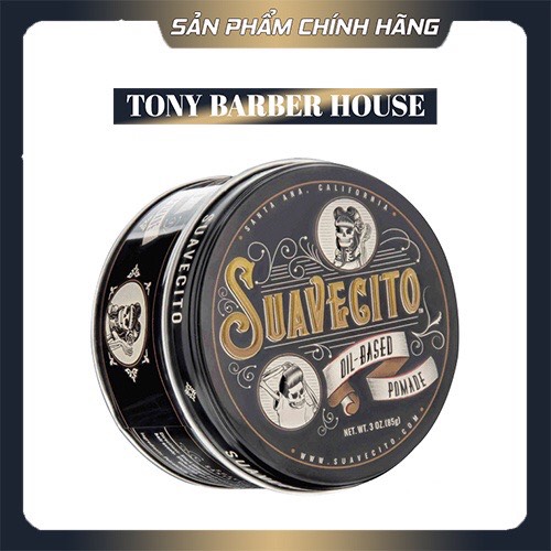 Pomade vuốt tóc suavecito oil based pomade