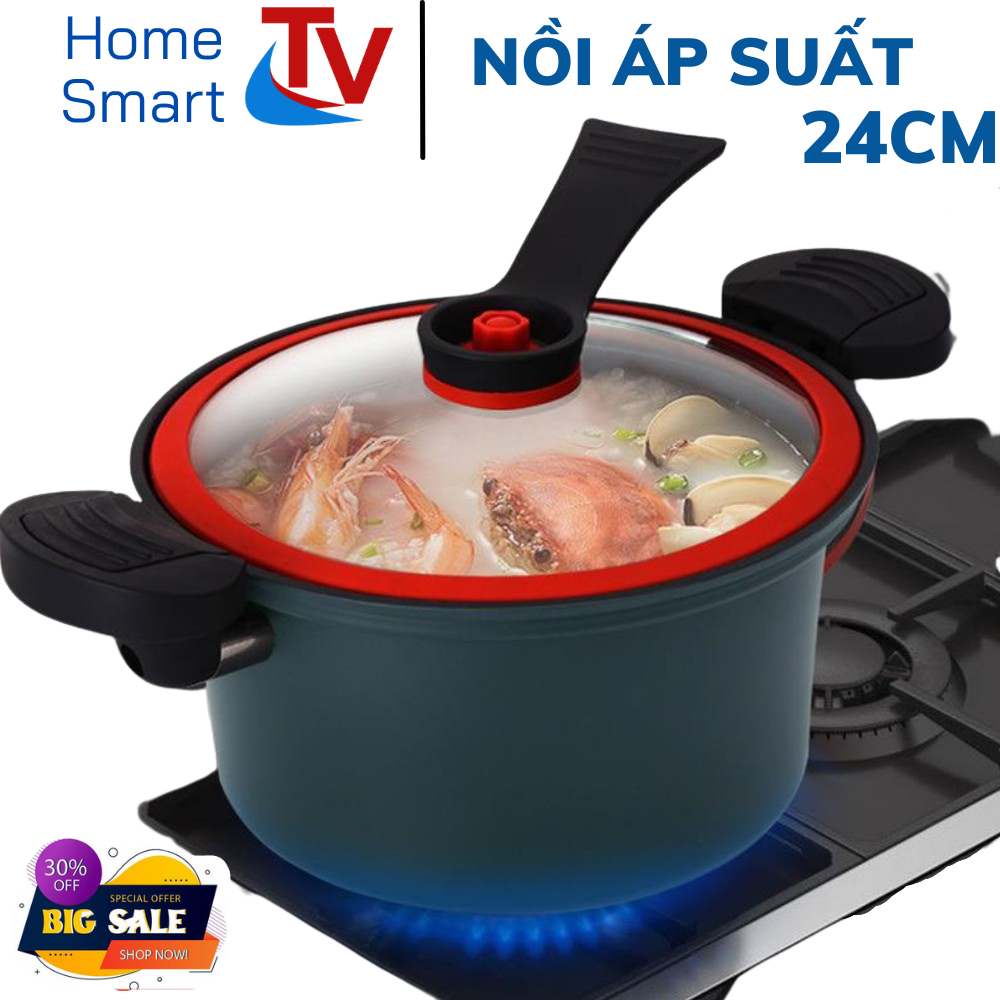 Nồi áp suất -Nồi áp suất Totipotent Pot cao cấp đun cả được bếp ga và bếp từ- Nồi Áp Suất Titopotent, Nồi áp suất mini dùng cho mọi loại bếp, Bếp Gas, Bếp Từ Dung Tích 3.5L-Nồi Áp Suất Hàn Quốc