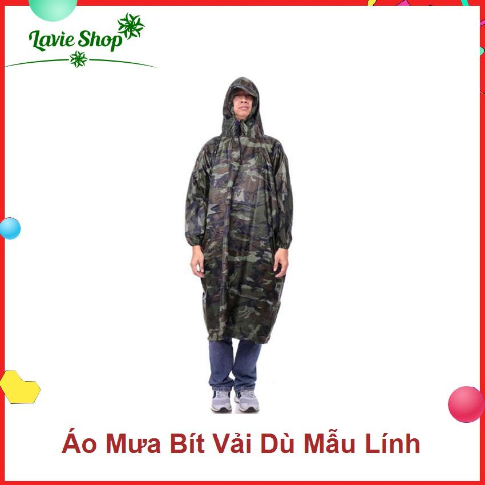Áo Mưa Bít Vải Dù Siêu Bền  Mã FS