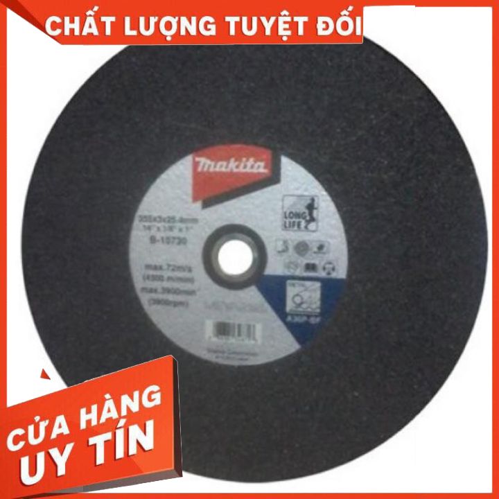 355 x 3 x 25.4mm đá cắt sắt makita b-10730
