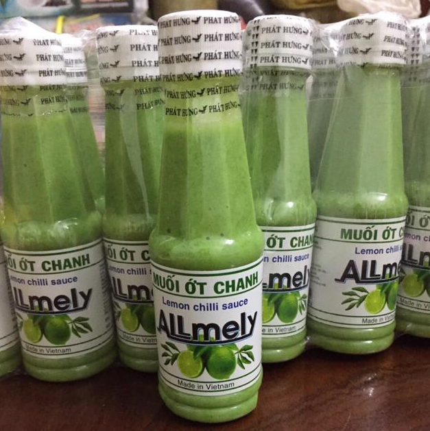 Muối ớt chanh đặc sản Nha Trang lọ 220ml chấm hải sản, thịt siêu ngon