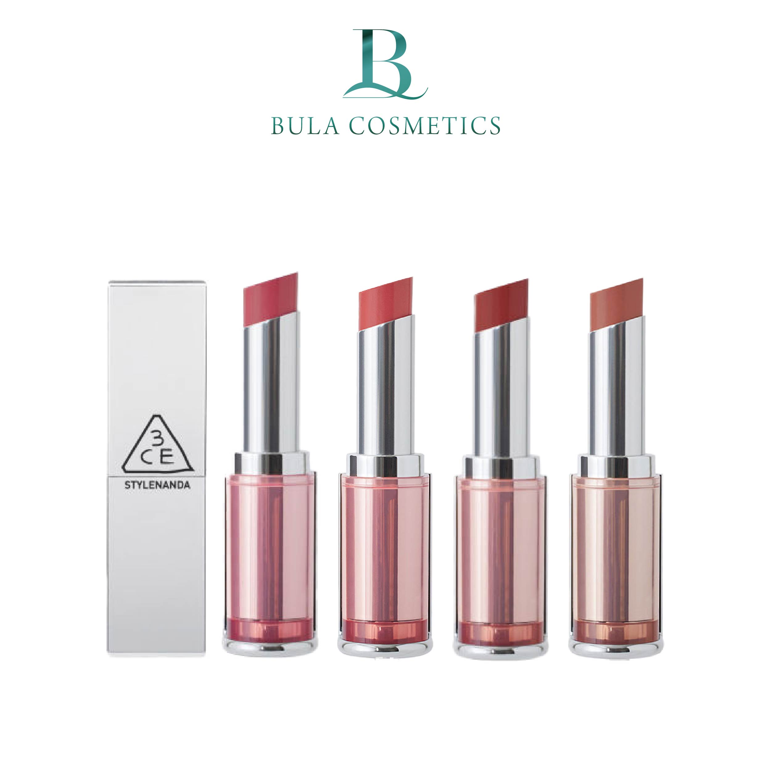 Son thỏi 3ce blur matte lipstick mịn lì nhẹ môi lâu trôi 4g
