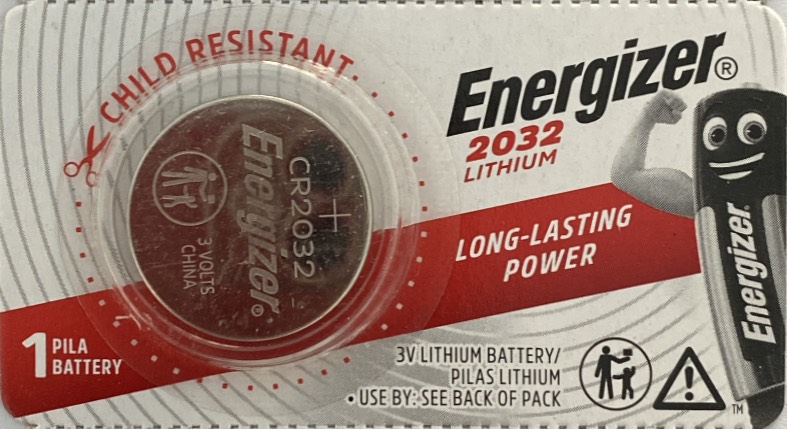 Pin energizer ecr2032; pin 3v lithium energizer cr2032/ ecr2032 chính hãng