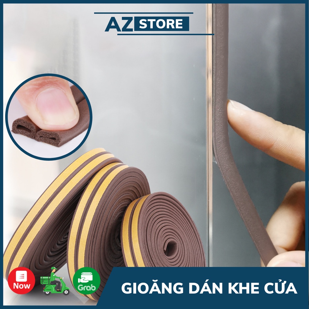 Gioăng dán khung cửa, lấp kín khe hở, cách âm- AZ Store