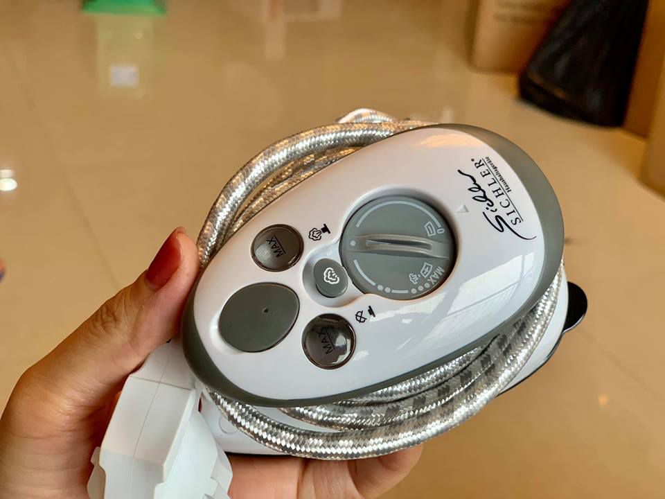 Bàn ủi mini Sichler - Bàn là mini Shichler - Bản ủi du lịch hơi nước