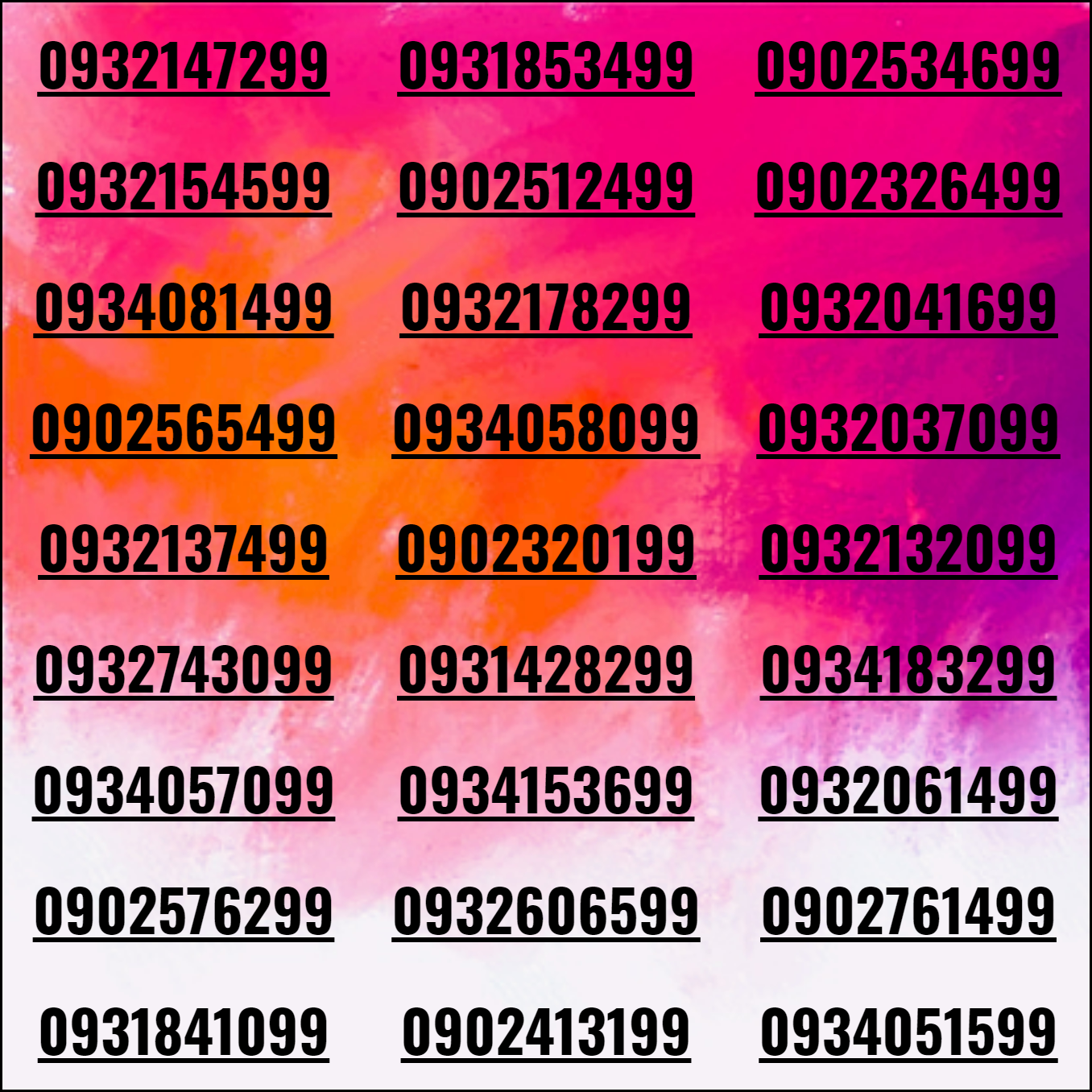 Sim đẹp phong thủy đầu 09 đuôi 99, 88 và 68