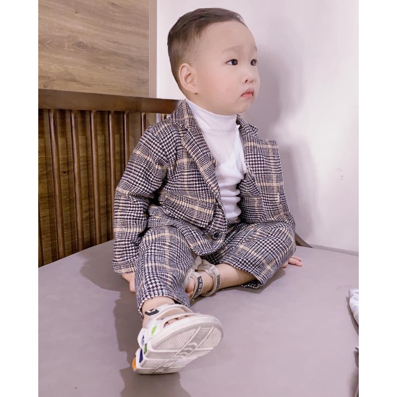 Set Vest cho bé trai cực kỳ sành điệu