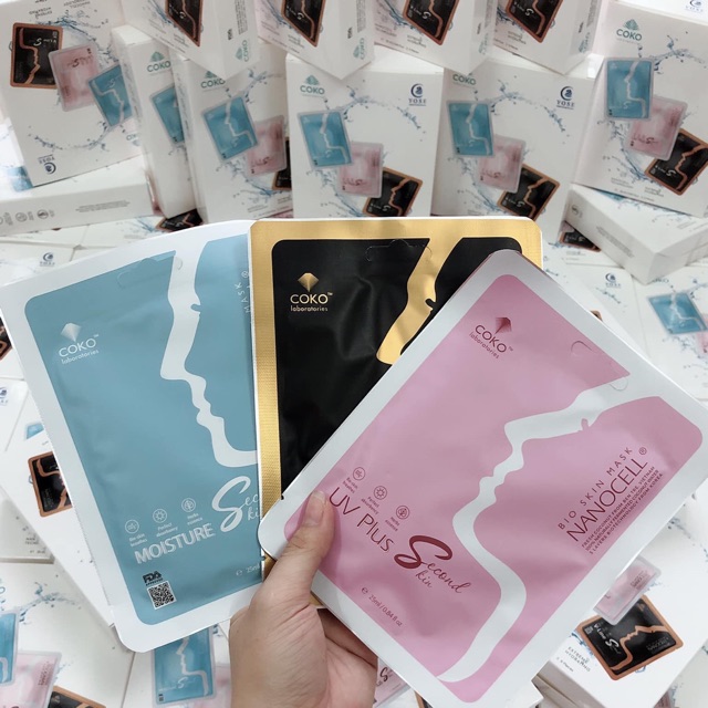 Combo 6 miếng mặt nạ sinh học dưỡng da cao cấp YOSE