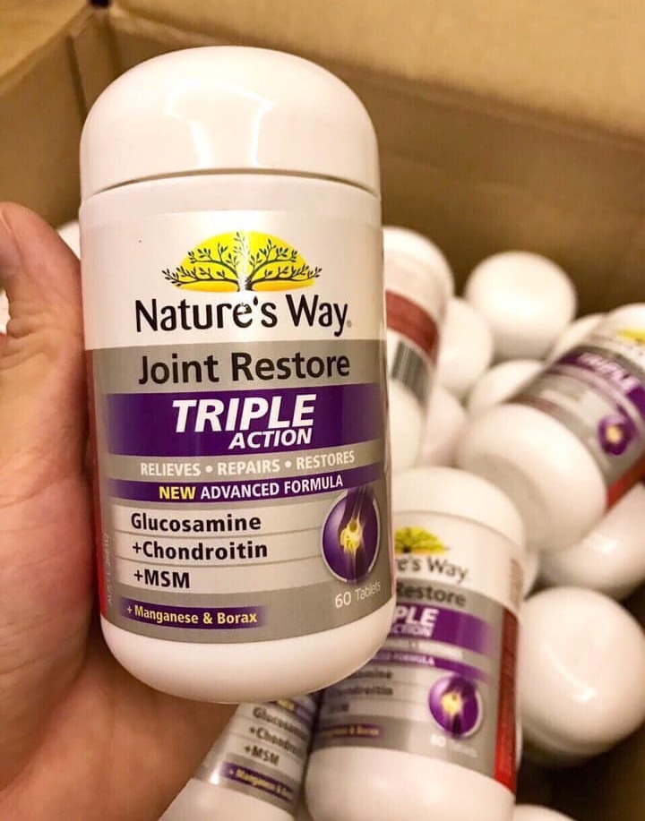bổ khớp Nature’s Way Joint Restore Triple Action 60 viên