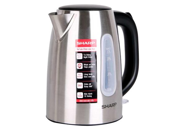 Bình đun siêu tốc sharp ekj-17vss-st