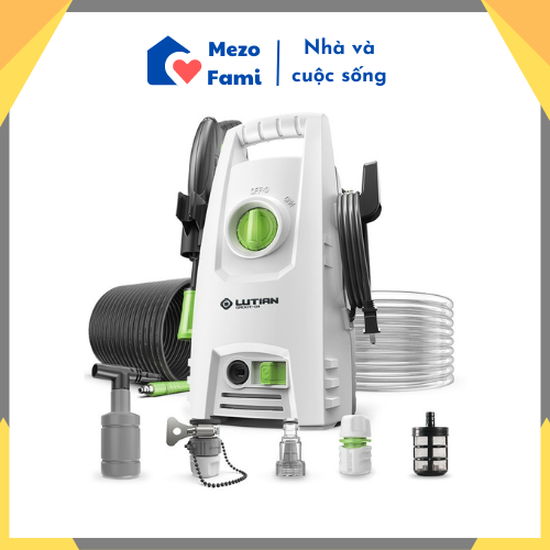 Máy rửa xe cao áp mini MF078 áp lực nước mạnh xịt bay vết bẩn.