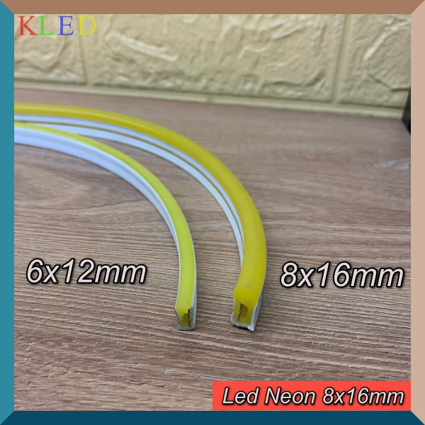 1 Mét Đèn Neon 8mm Trang Trí DC 12V 8x16mm(chưa kèm nguồn), Led Neon Trang Trí