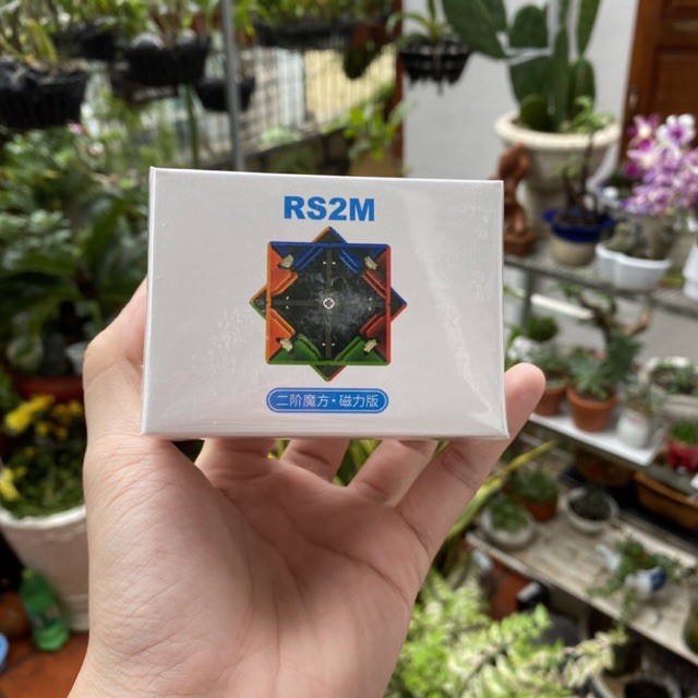 Rubik nha trang 2x2 moyu rs2 m 2020 có nam châm hàng moyu cao cấp rs2m