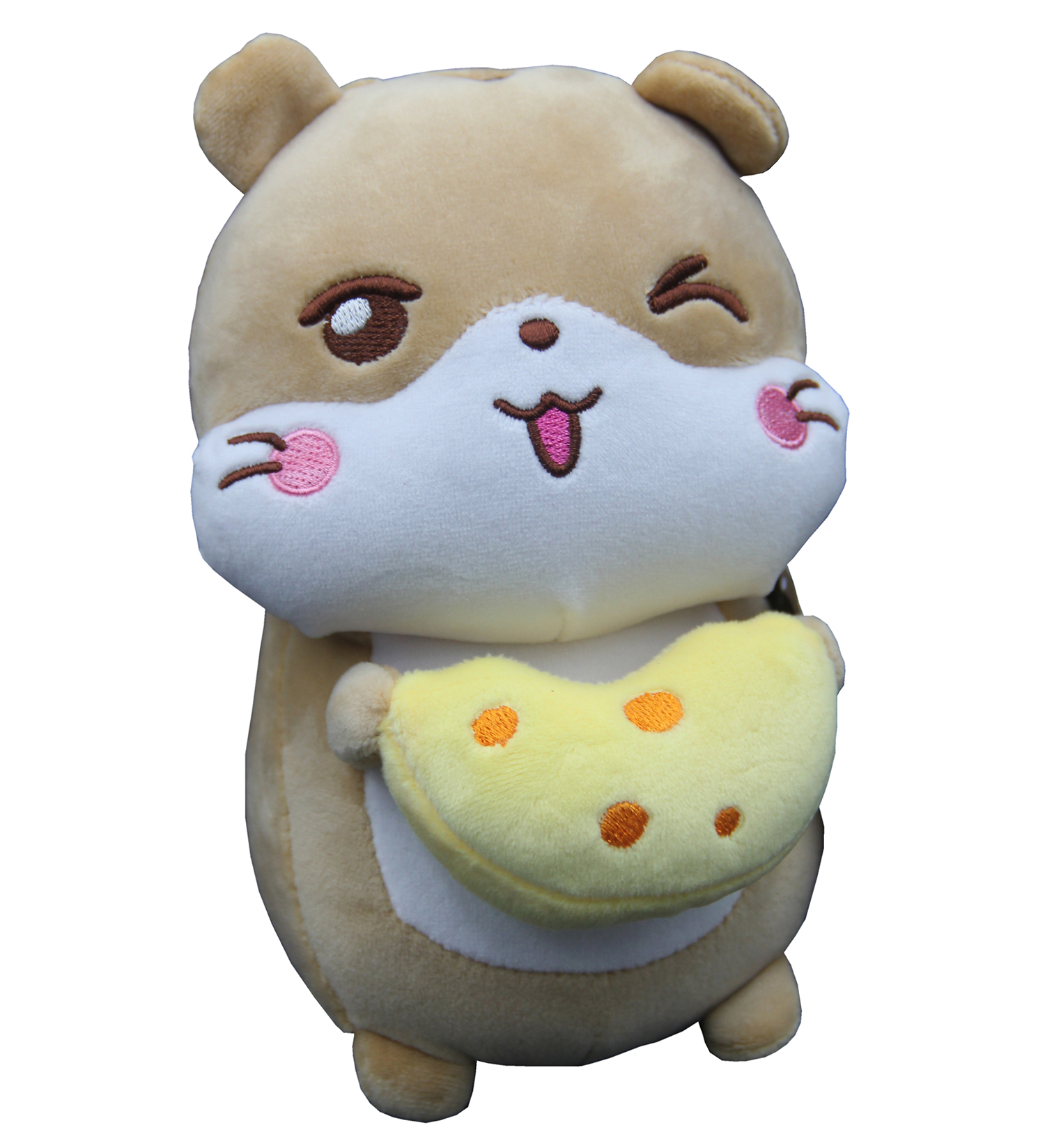 [HCM]Gấu Bông/ Thú Nhồi Bông Chú Chuột Nhí Ôm Phô Mai Siêu Đáng Yêu 18 cm LZ00205