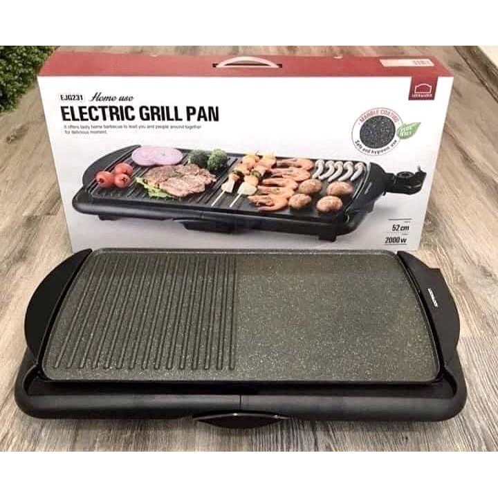Bếp nướng điện lock&lock electric grill ejg231 bếp nướng điện lock&lock electric grill ejg231 ejg231 – bếp nướng điện locknlock electric grill, 2000w vỉ nướng điện lock&lock ejg231
