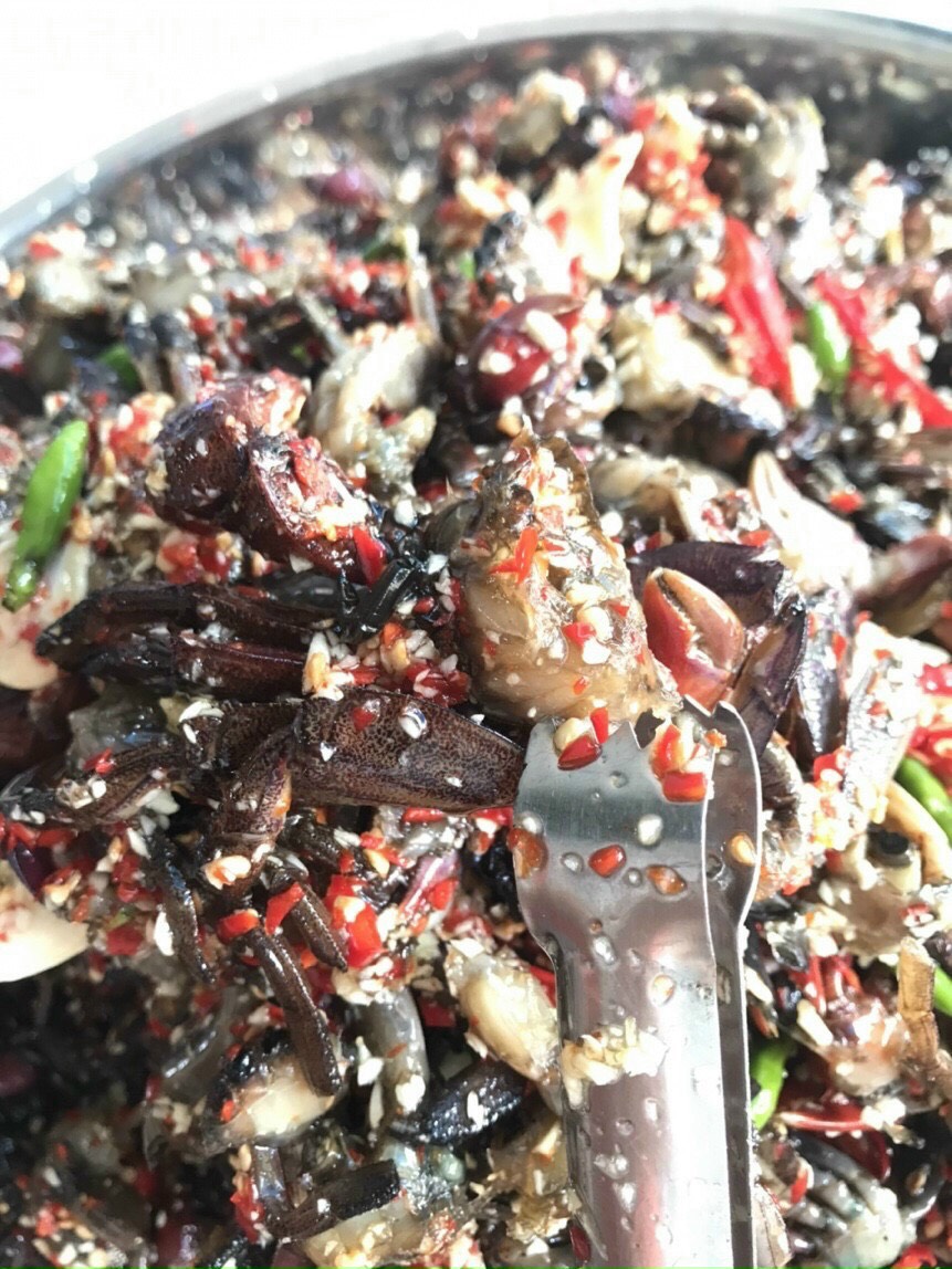 Ba khía sữa trộn sẵn 500gram