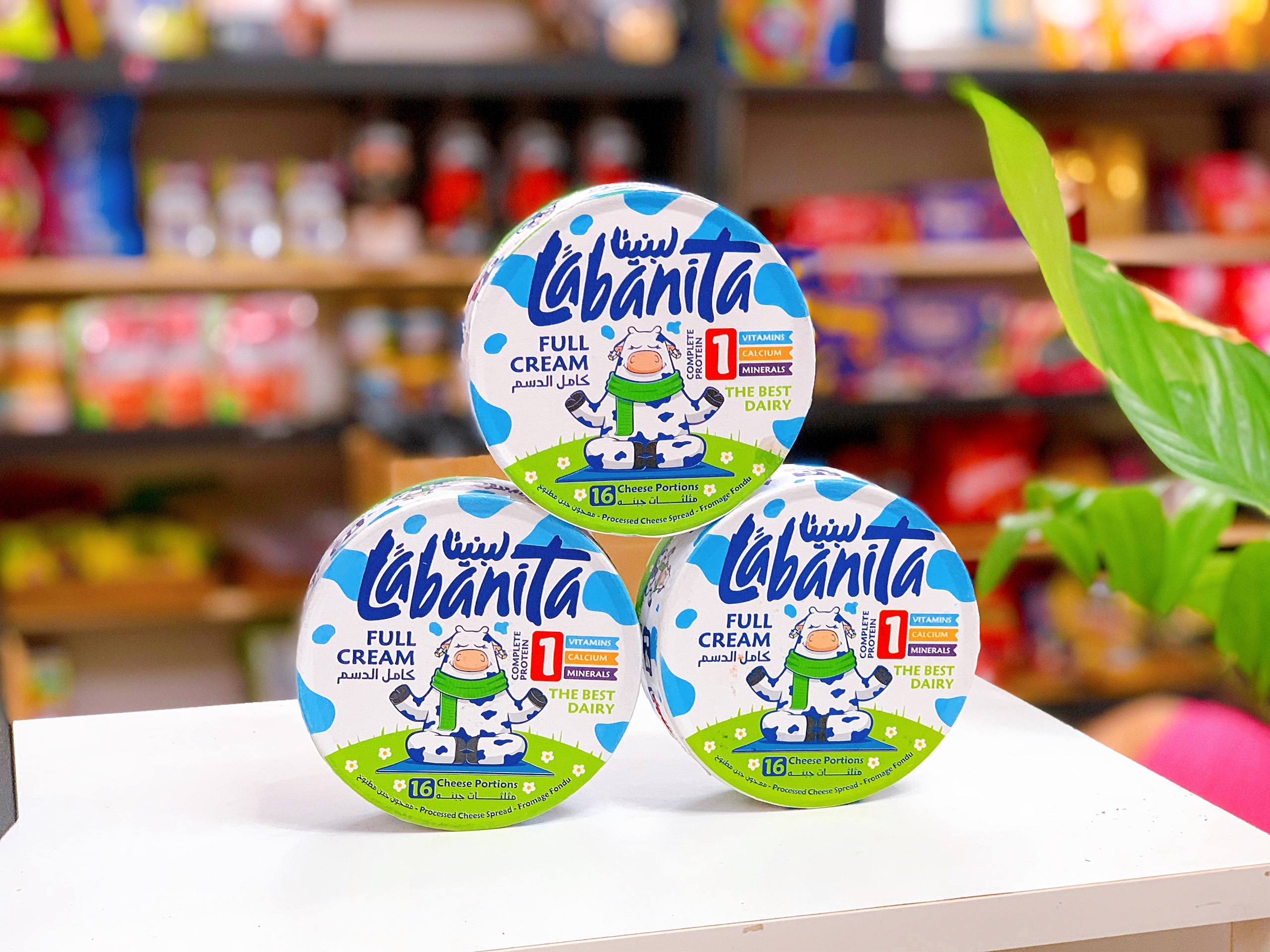 Phô Mai nguyên kem La Banita full cream cheese hộp 16 viên 250GR
