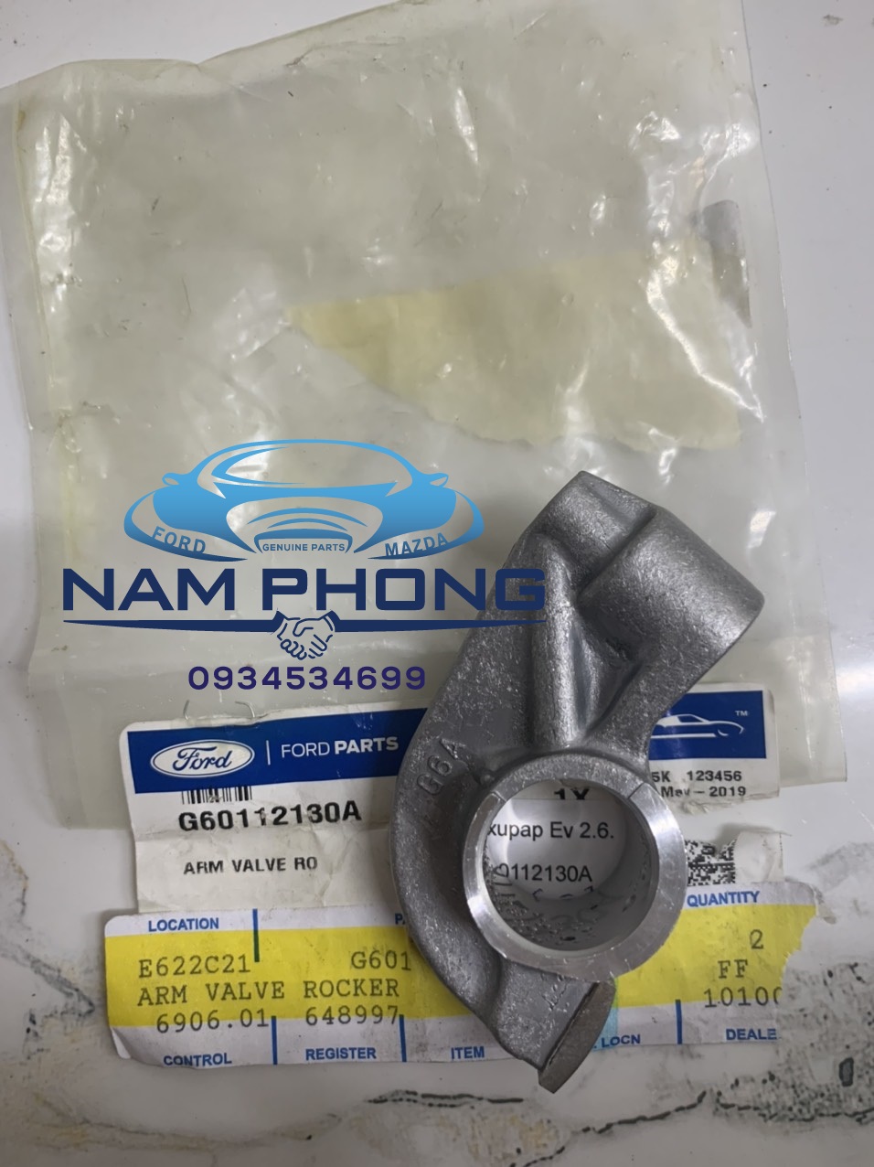 Cò xupap Everest 2.6 Máy Xăng - G60112130A