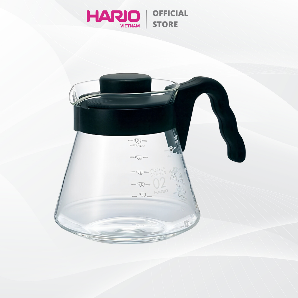 Bình Cà Phê Hario V60 700ml (V60-VCS-02B)