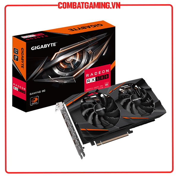 Vga card màn hình gigabyte radeon rx 580 gaming 8gb hàng chính hãng