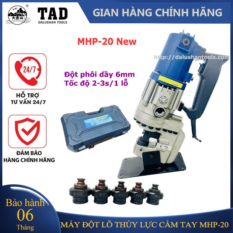 Máy đột lỗ thủy lực cầm tay mhp-20 new