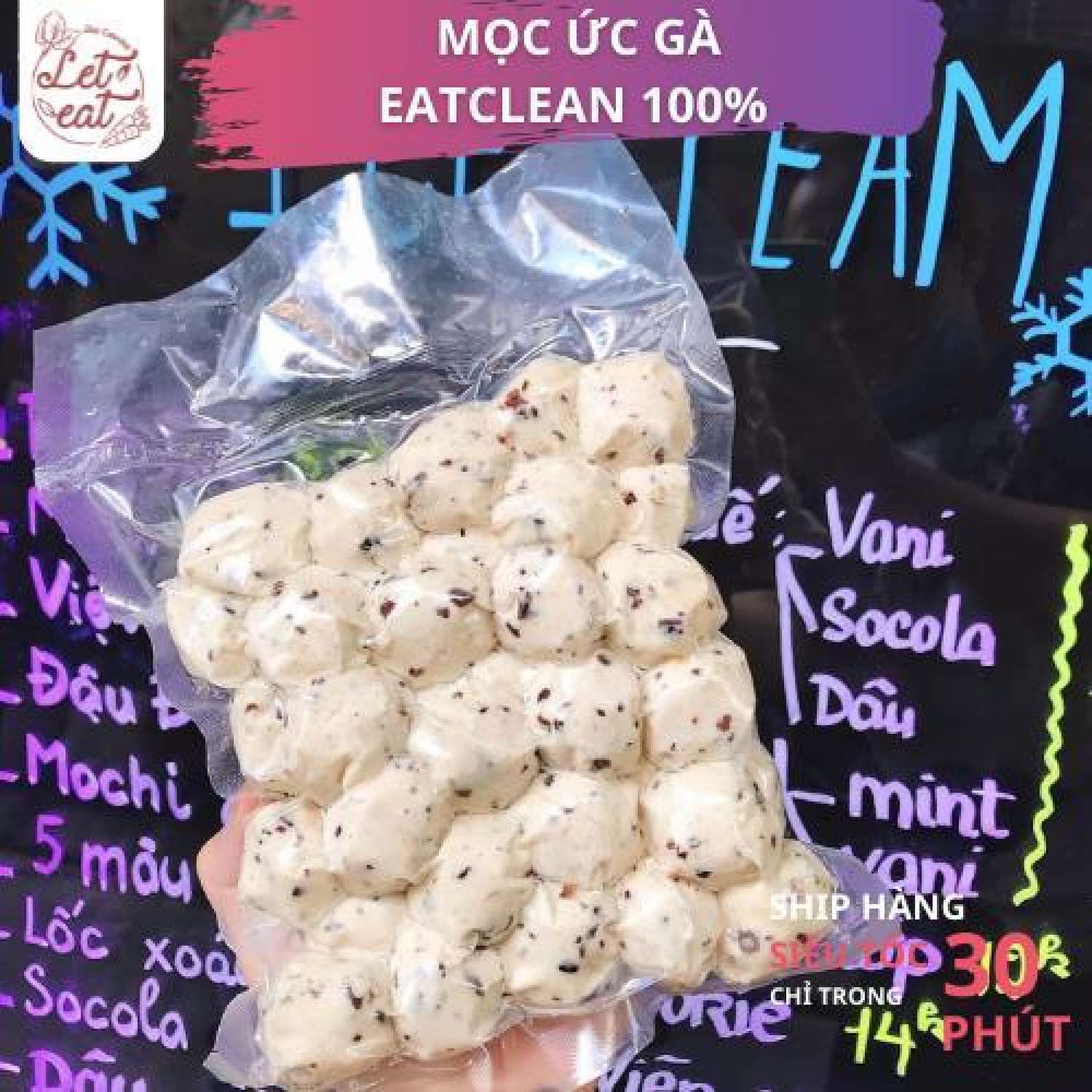 🍡 mọc ức gà eat clean 🍡 500gr ⚡ hàng đông lạnh chỉ giao nội thành hà nội ⚡