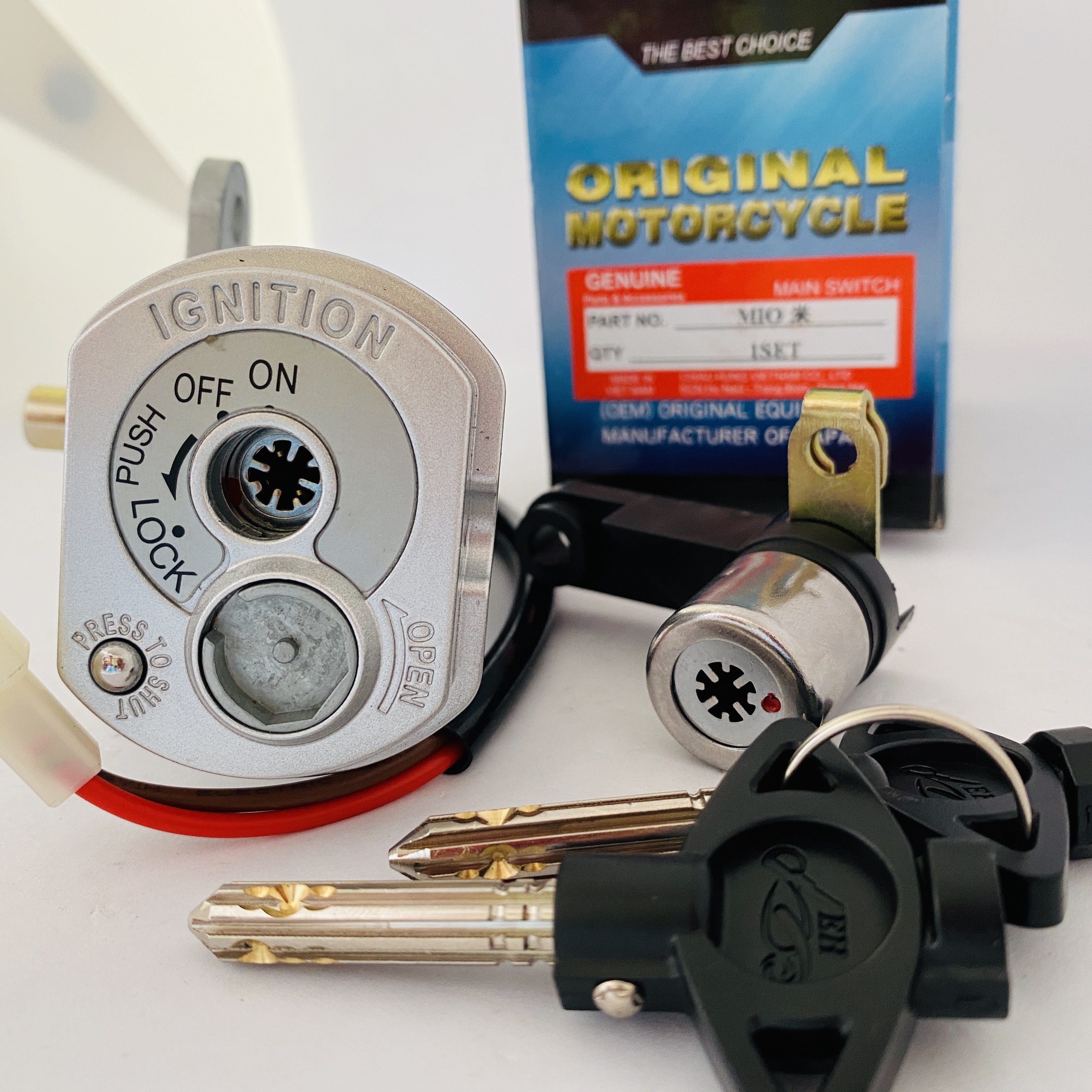 Ổ Khóa Từ 8 cạnh Yamaha Mio / Ultimo