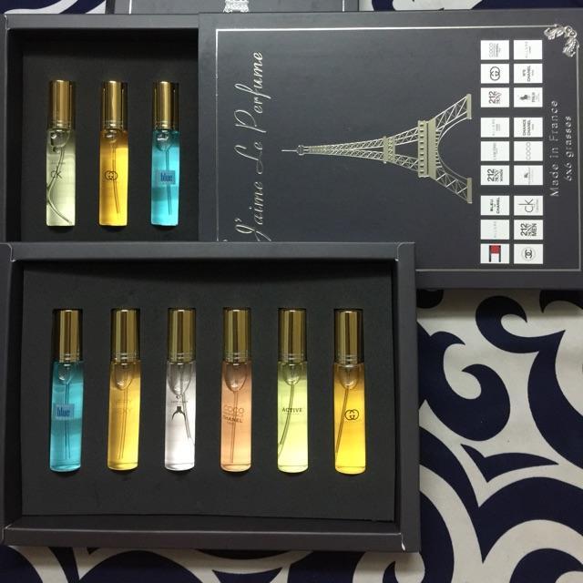 [HCM]Bộ nước hoa mini 6chaix6ml