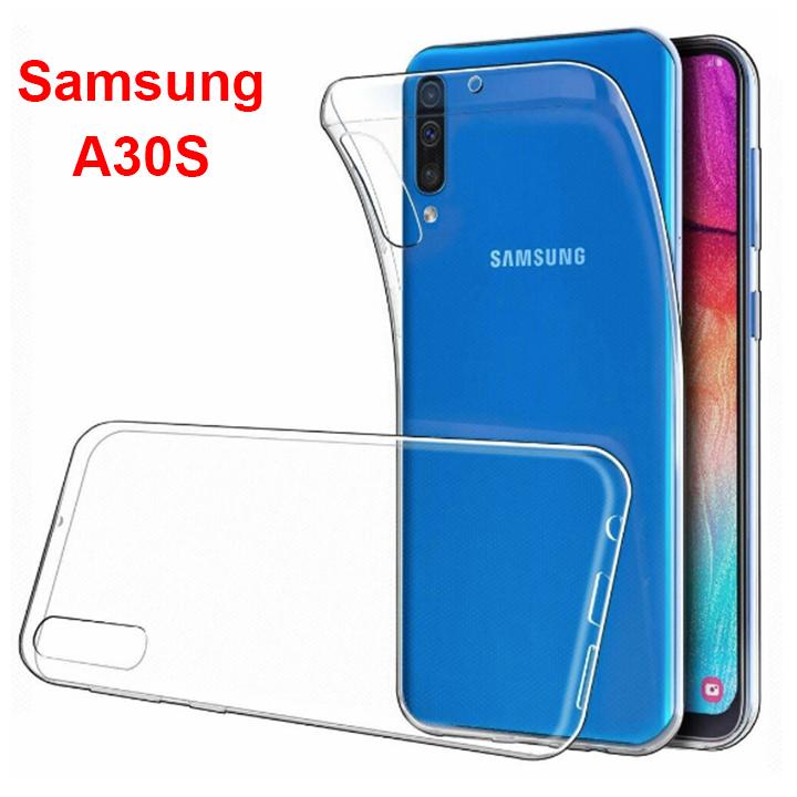ỐP LƯNG BAO DA DẺO SILICON TRONG SUỐT SAMSUNG GALAXY A30S